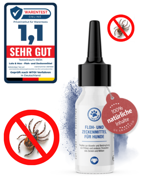 Hunde Floh- und Zeckenmittel 40 ml